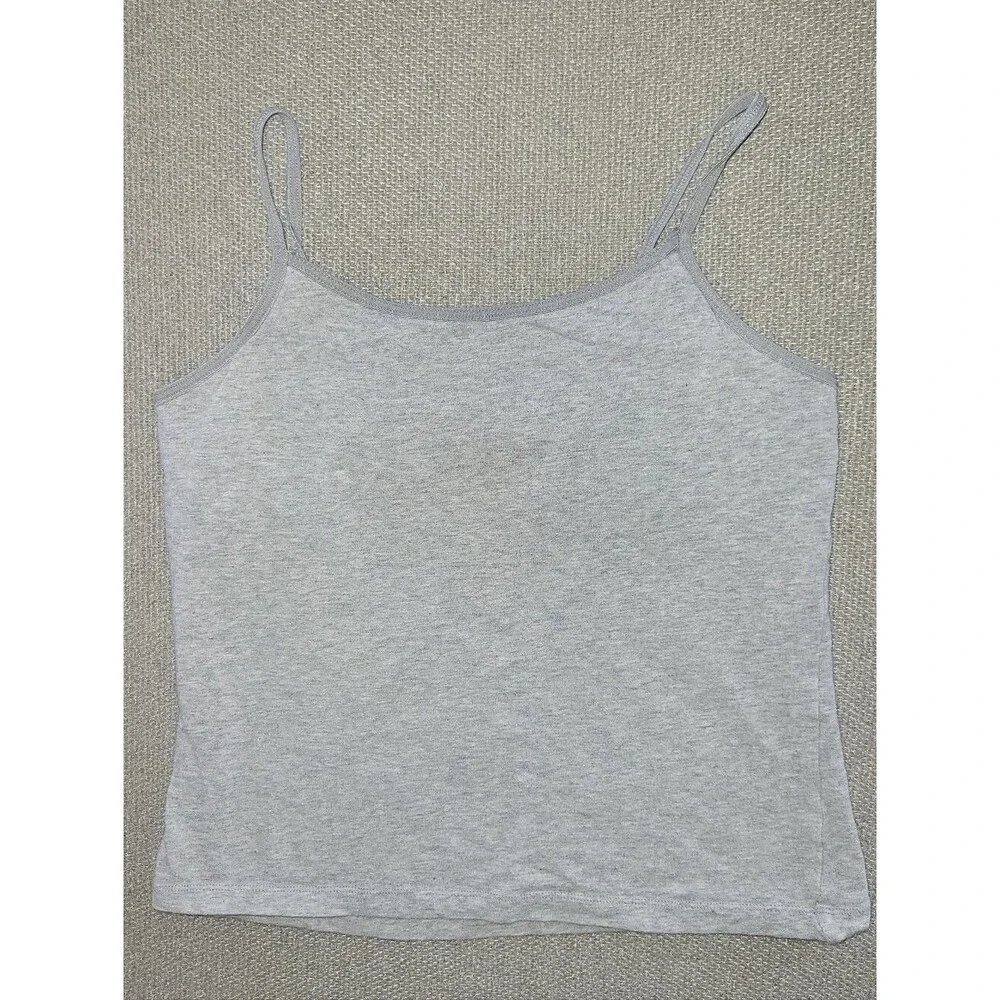 GAP Size 10 Kids Gray Spaghetti Strap Tank Top